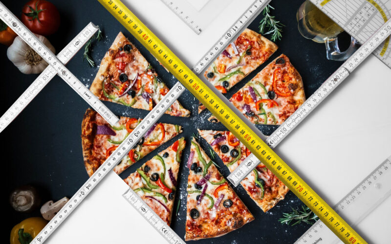 Wie hoch sollte die durchschnittliche neapolitanische Pizza sein?