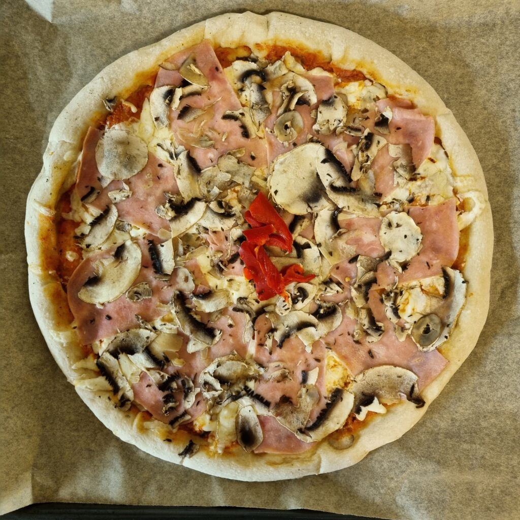 Žampionová pizza Markyz