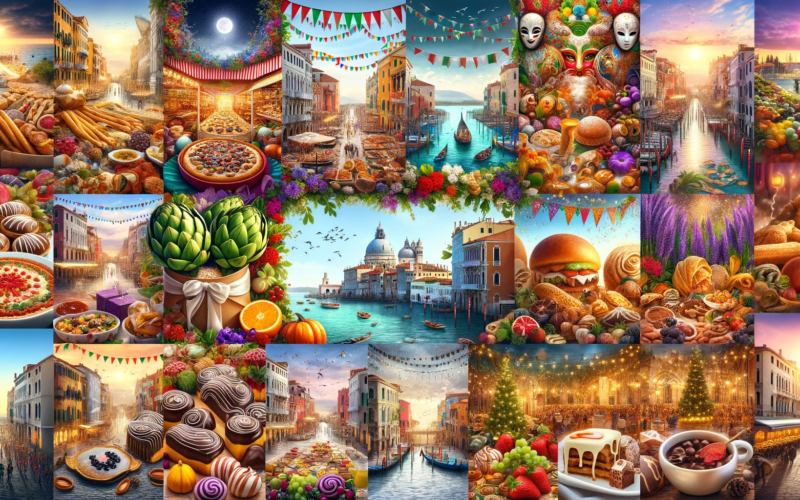 Gastronomische Feste in Italien: Ganzjähriger Kalender für Feinschmecker