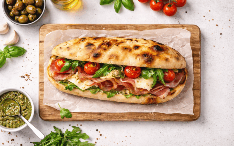 Panuozzo: Co dělat se zbylým těstem na pizzu? Vyzkoušejte legendární sendvič z Gragnana